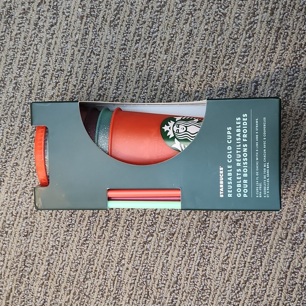 Starbucks 24oz Reusable Glitter Cold Cups
